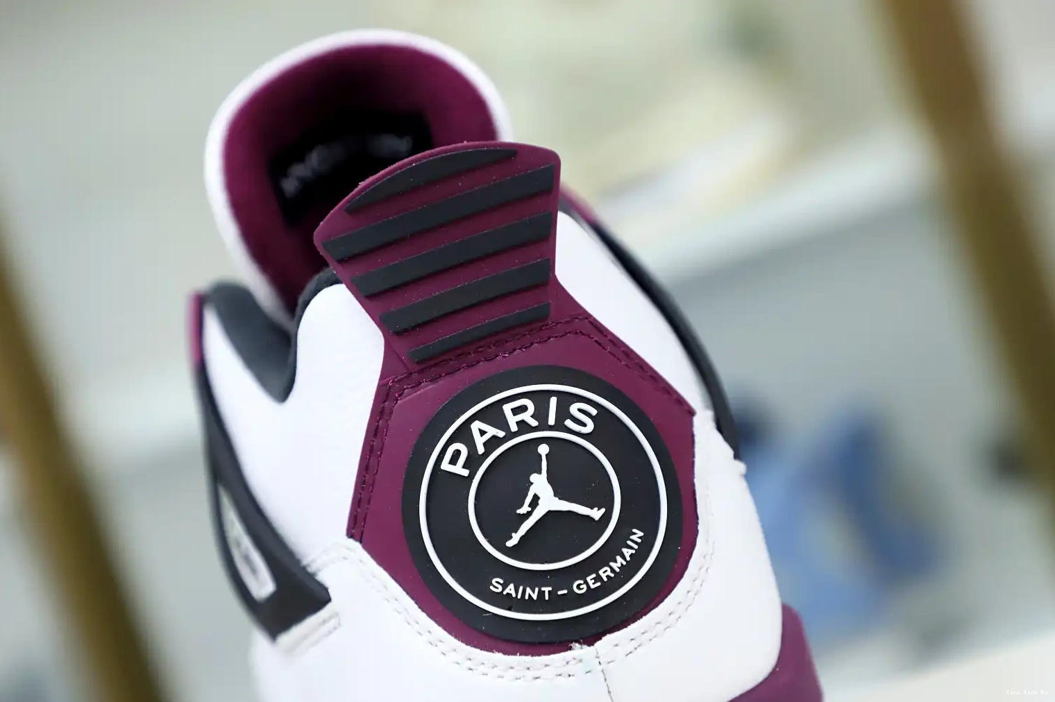 4 RETRO X PARIS JORDAN AIR Kimikick SAINT-GERMAIN JORDAN 'BORDEAUX' AIR 0807